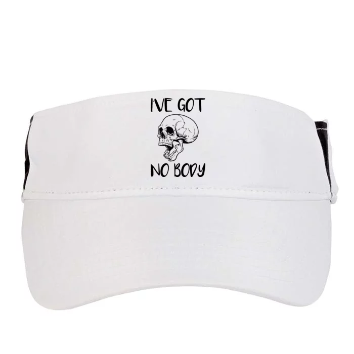 I've Got No Body Adult Drive Performance Visor