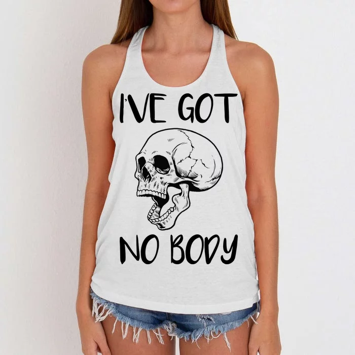 I've Got No Body Women's Knotted Racerback Tank