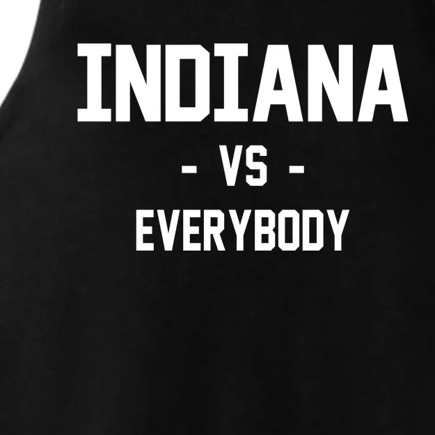 Indiana Vs Everybody Ladies Tri-Blend Wicking Tank