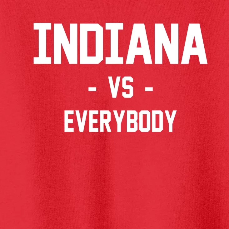 Indiana Vs Everybody Toddler T-Shirt