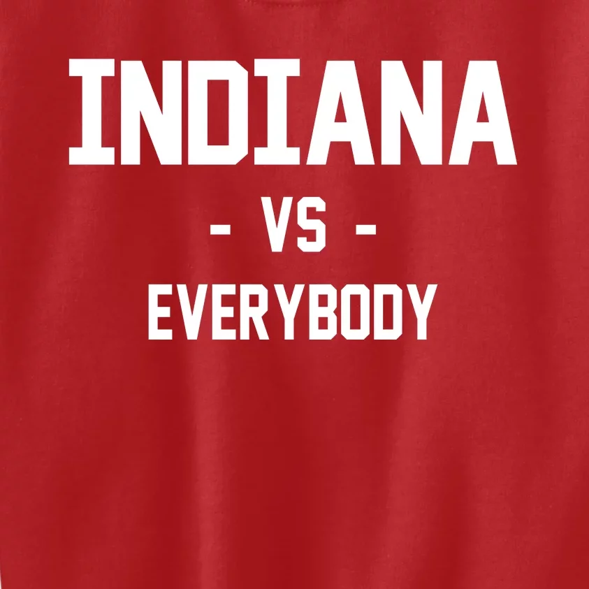 Indiana Vs Everybody Kids Sweatshirt