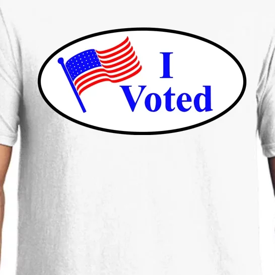 I Voted Election Voting Graphic Pajama Set