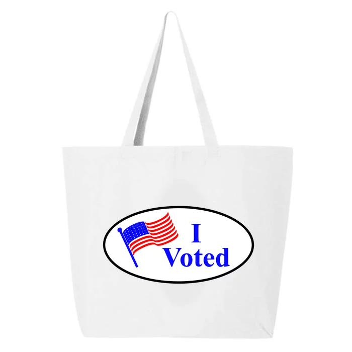 I Voted Election Voting Graphic 25L Jumbo Tote