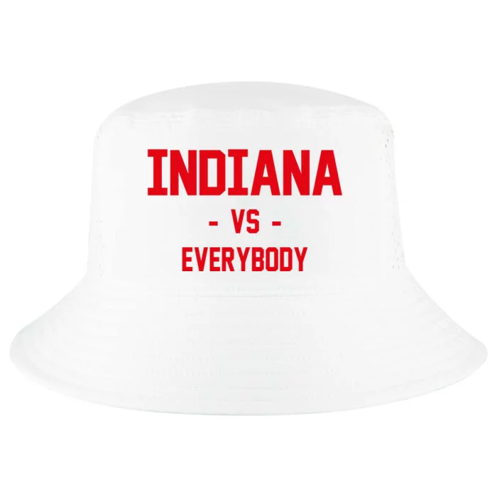 Indiana Vs Everybody (Red) Cool Comfort Performance Bucket Hat