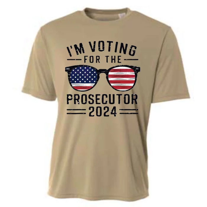 I´M Voting For The Prosecutor 2024 Democrat Liberal Election Cooling Performance Crew T-Shirt