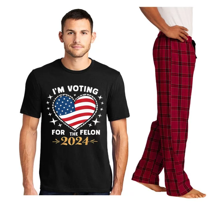 IM Vote For Convicted Felon America 2030 Pajama Set