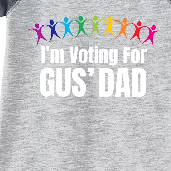 IM Voting For Gus Dad Infant Baby Jersey Bodysuit