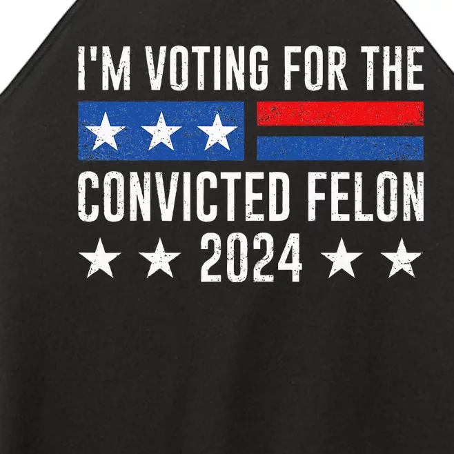 Im Voting Felon 2024 Voting Women’s Perfect Tri Rocker Tank