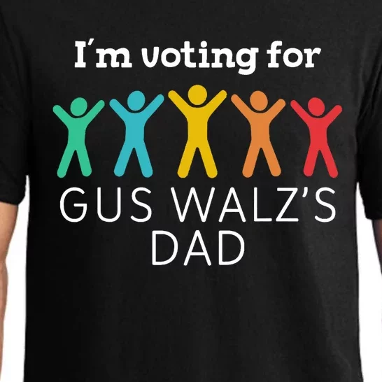 IM Voting For Gus Walz Dad Harris Walz 2024 Pajama Set