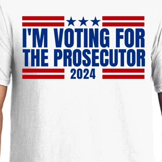 Im Voting For The Prosecutor 2024 Election Pajama Set