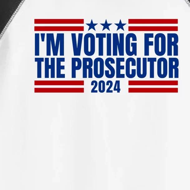 Im Voting For The Prosecutor 2024 Election Toddler Fine Jersey T-Shirt