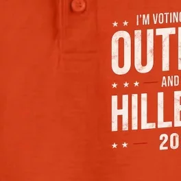 Im Voting For The Outlaw And The Hillbilly 2024 Dry Zone Grid Performance Polo