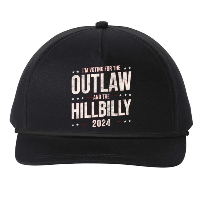 Im Voting For The Outlaw And The Hillbilly 2024 Snapback Five-Panel Rope Hat