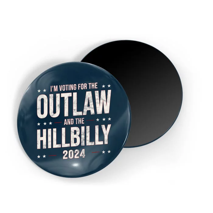 Im Voting For The Outlaw And The Hillbilly 2024 Magnet