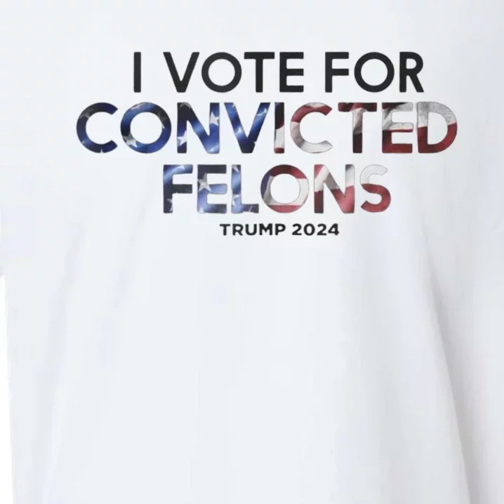 IM Vote For Convicted Felon Trump 2024 Sueded Cloud Jersey T-Shirt