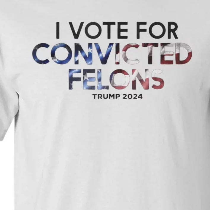 IM Vote For Convicted Felon Trump 2024 Tall T-Shirt