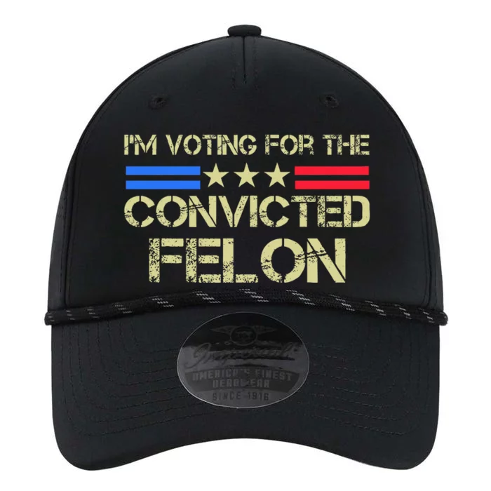 IM Voting For The Convicted Fellon 2024 Us Flag Performance The Dyno Cap