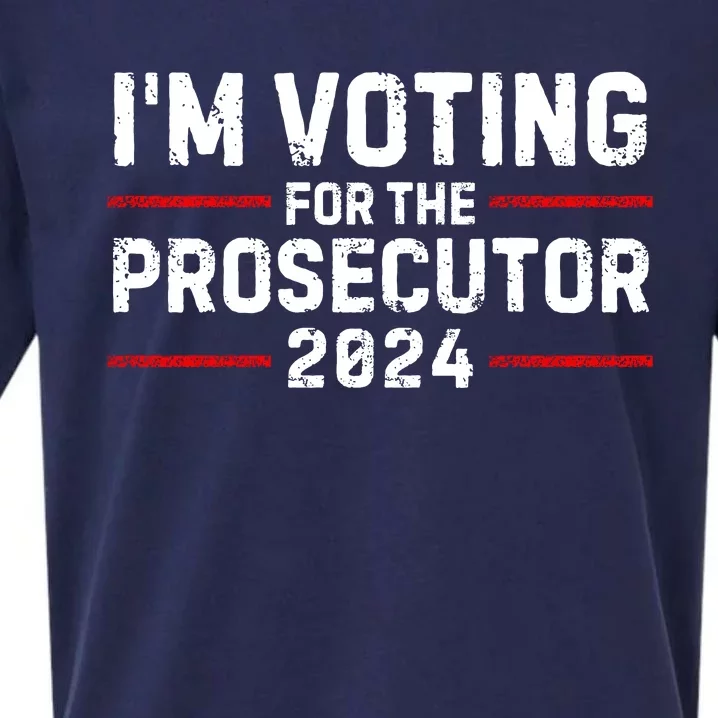 Im Voting For The Prosecutor 2024 Election Sueded Cloud Jersey T-Shirt