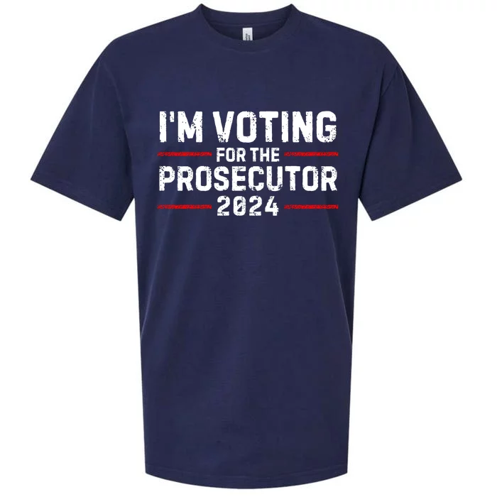 Im Voting For The Prosecutor 2024 Election Sueded Cloud Jersey T-Shirt