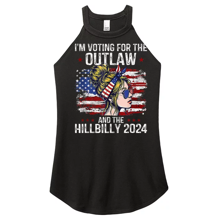 IM Voting For The Outlaw And The Hillbilly 2024 Women’s Perfect Tri Rocker Tank