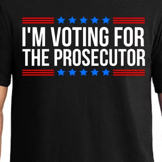 Im Voting For The Prosecutor 2024 Election Pajama Set