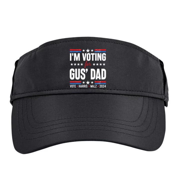 IM Voting For Gus Dad Adult Drive Performance Visor