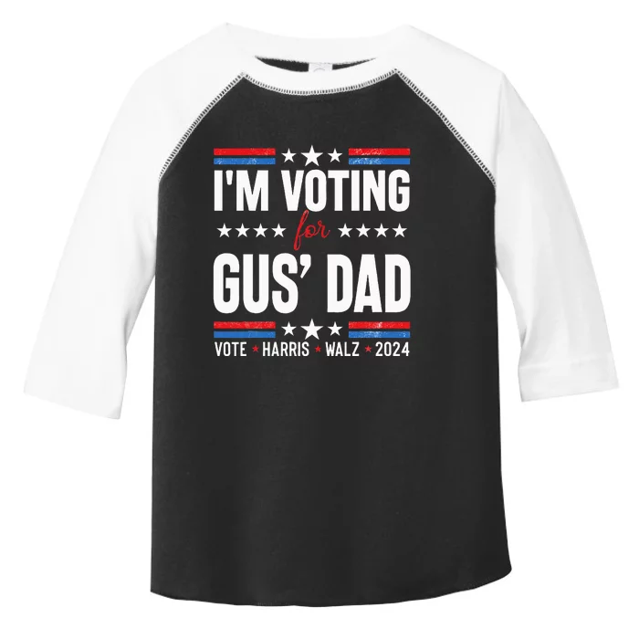 IM Voting For Gus Dad Toddler Fine Jersey T-Shirt