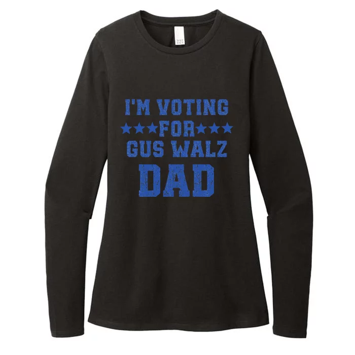 IM Voting For Gus Walz Dad Harris Walz Womens CVC Long Sleeve Shirt