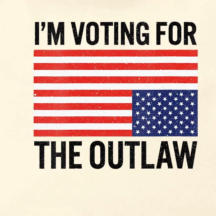 IM Voting For The Outlaw Zip Tote Bag