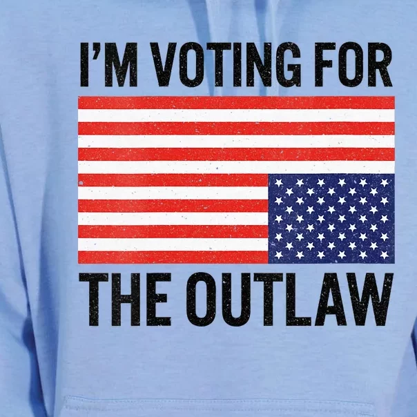 IM Voting For The Outlaw Unisex Surf Hoodie