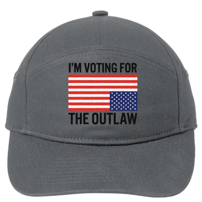 IM Voting For The Outlaw 7-Panel Snapback Hat