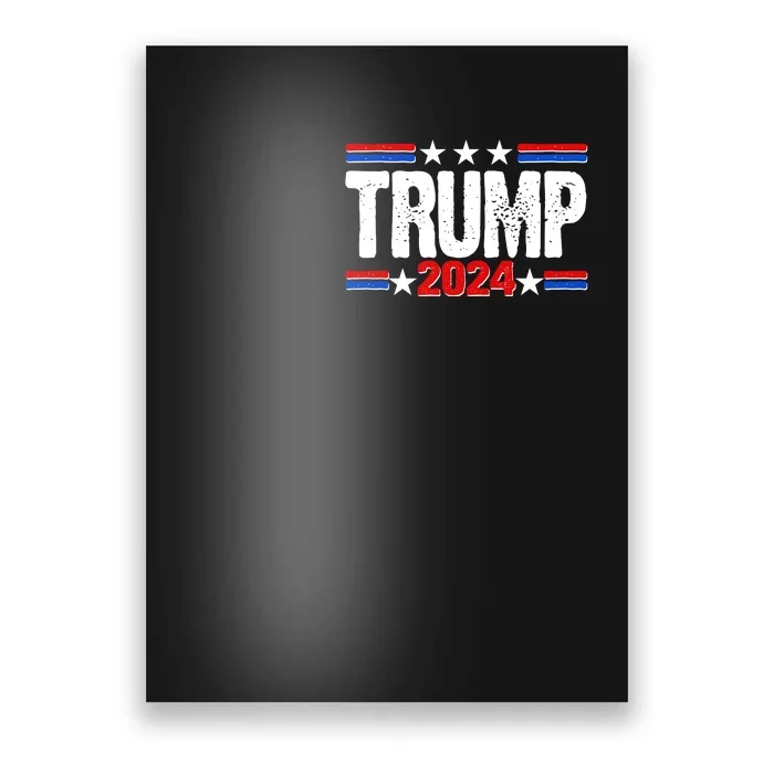 Im Voting For The Felon Trump 2024 Front Back Front & Back Poster