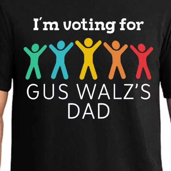 IM Voting For Gus Walz Dad Harris Walz 2024 Pajama Set