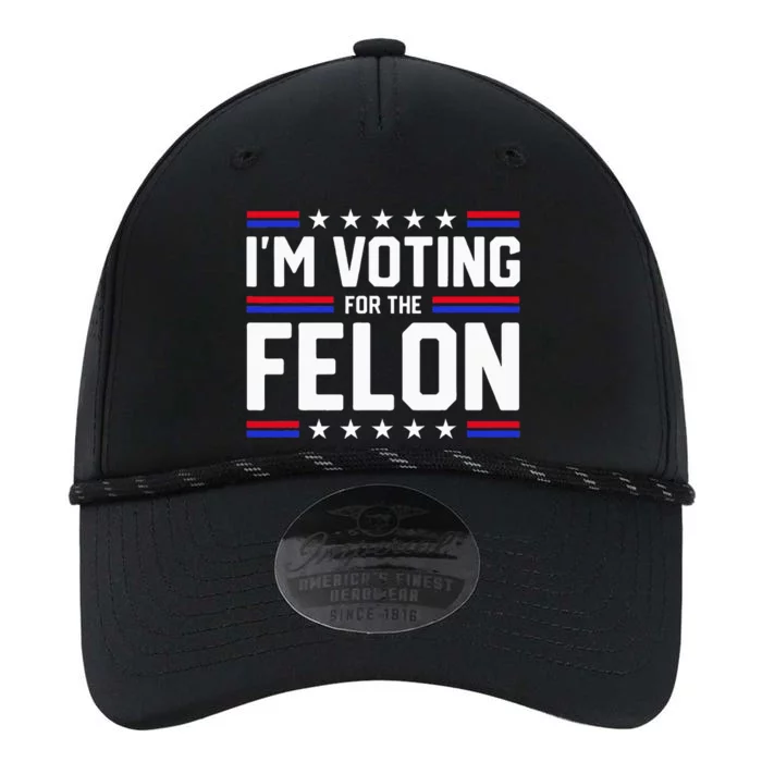 Im Voting For The Felon Political Trump 2024 Wo Performance The Dyno Cap