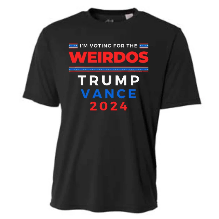 IM Voting For The Weirdos Trump Vance Take America Back Cooling Performance Crew T-Shirt