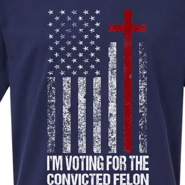 IM Voting For The Convicted Felon Sueded Cloud Jersey T-Shirt