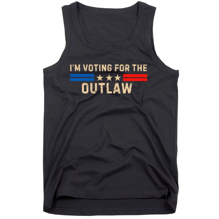 IM Voting For The Outlaw 2024 Cool Tank Top