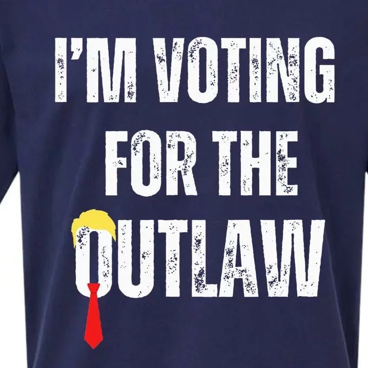 IM Voting For The Outlaw 2024 Sueded Cloud Jersey T-Shirt