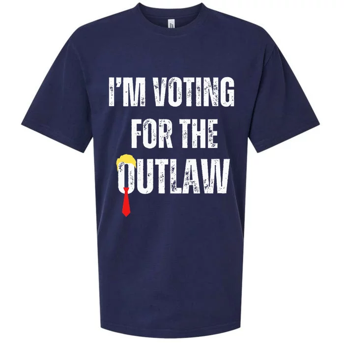 IM Voting For The Outlaw 2024 Sueded Cloud Jersey T-Shirt