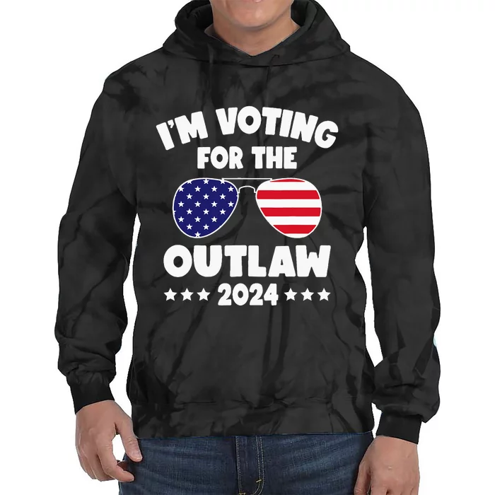 Im Voting For The Outlaw Protrump Supporters 2024 Tie Dye Hoodie