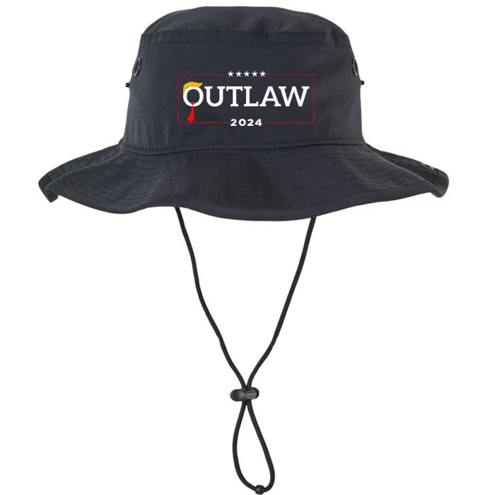 IM Voting For The Outlaw The Convicted Felon Funny Legacy Cool Fit Booney Bucket Hat