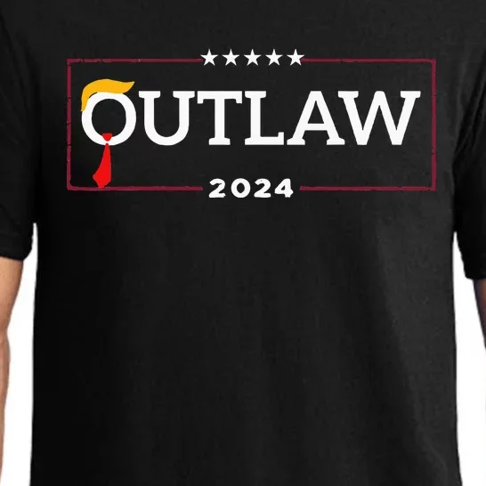 IM Voting For The Outlaw The Convicted Felon Funny Pajama Set