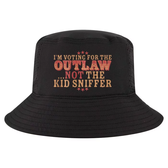 Im Voting For The Outlaw Not The Sniffer Cool Comfort Performance Bucket Hat