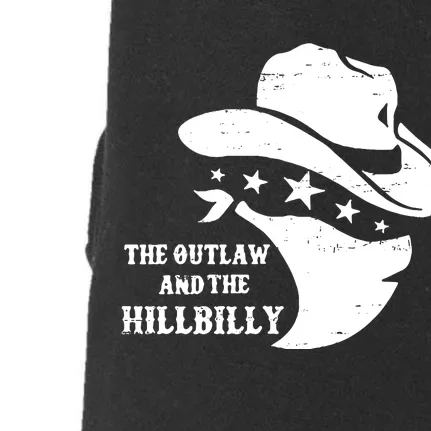 Im Voting For The Outlaw And The Hillbilly 2024 Cowboy Doggie 3-End Fleece Hoodie