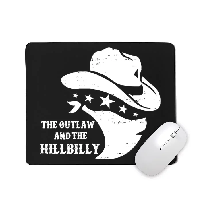 Im Voting For The Outlaw And The Hillbilly 2024 Cowboy Mousepad