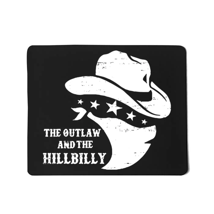 Im Voting For The Outlaw And The Hillbilly 2024 Cowboy Mousepad