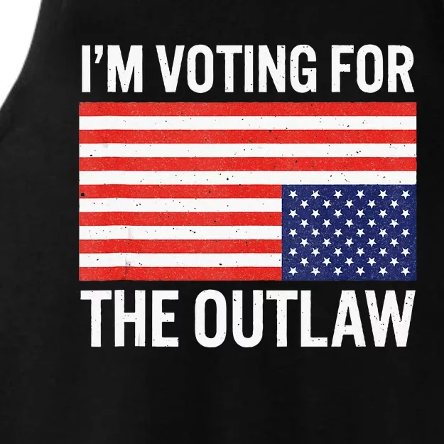 IM Voting For The Outlaw Ladies Tri-Blend Wicking Tank