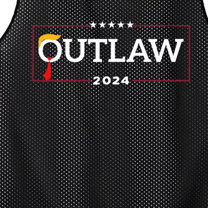 IM Voting For The Outlaw Trump Felon Mesh Reversible Basketball Jersey Tank