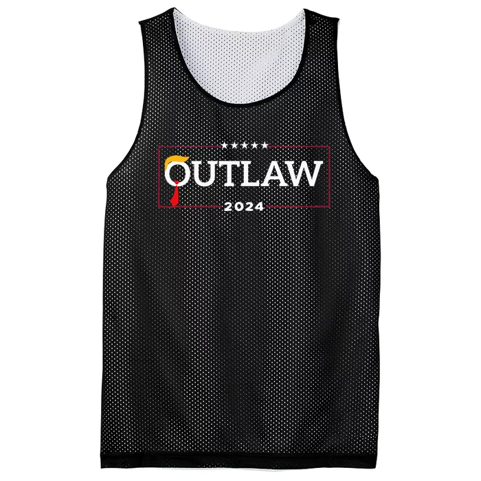 IM Voting For The Outlaw Trump Felon Mesh Reversible Basketball Jersey Tank