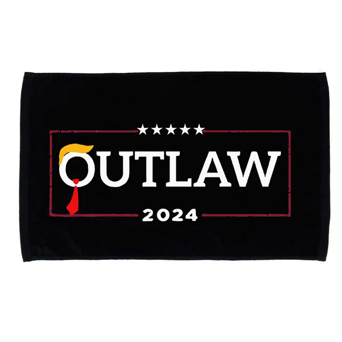 IM Voting For The Outlaw Trump Felon Microfiber Hand Towel